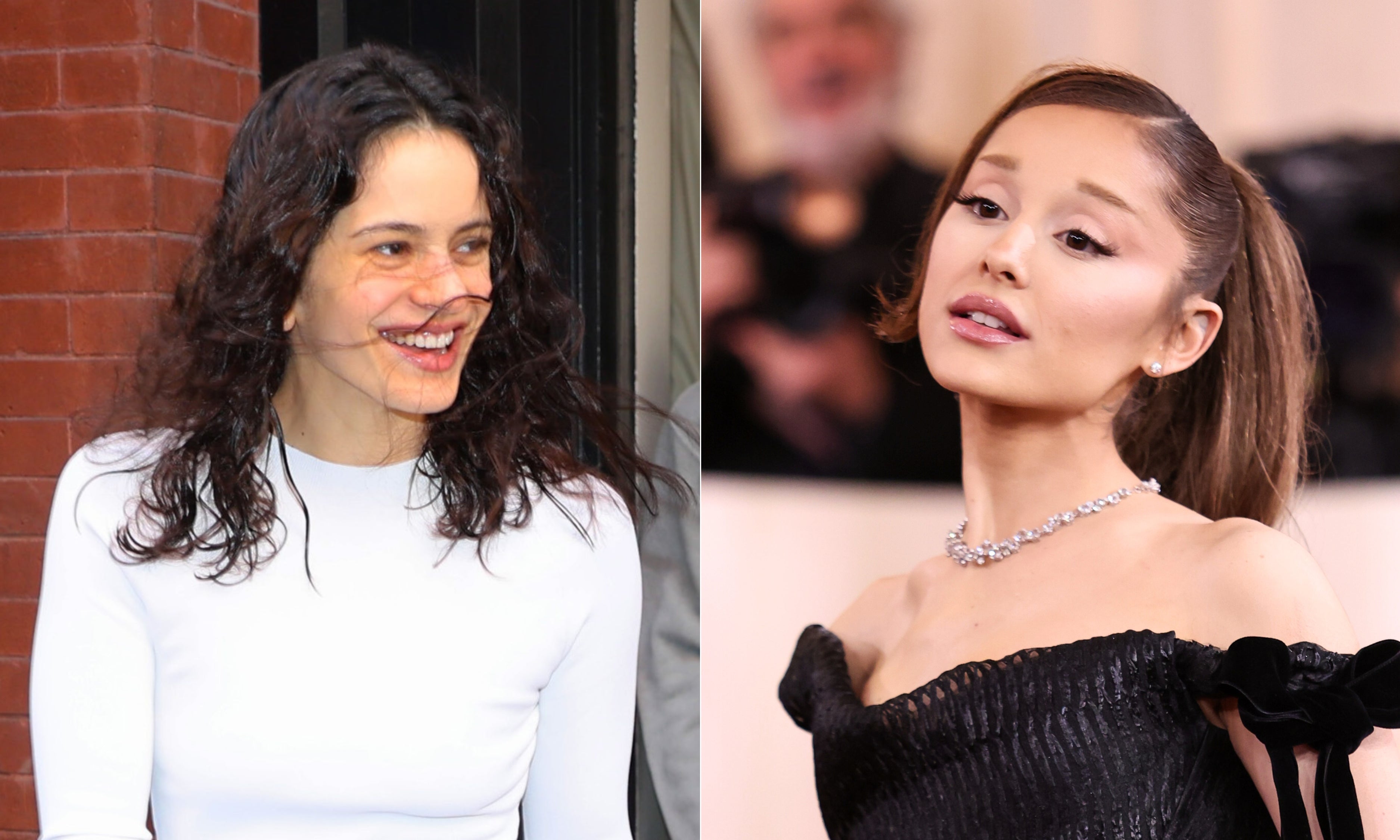 Rosalía y Ariana Grande Rosalía y Ariana Grande