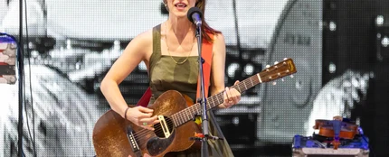 Feist, durante un concierto en 2024 Feist, durante un concierto en 2024