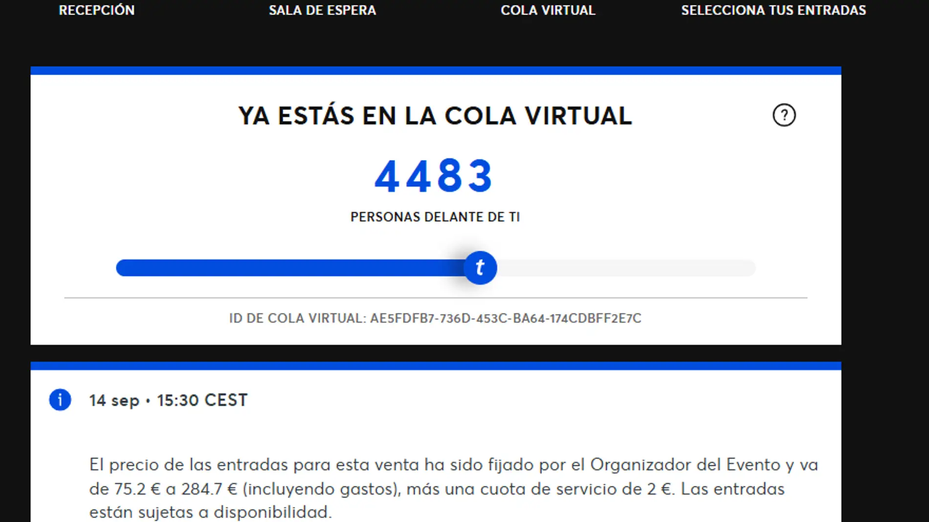 Cola virtual conciertos Harry Styles Cola virtual conciertos Harry Styles