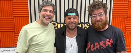 Pablo López con Nacho García y Dani Piqueras en 'Cuerpos especiales' Pablo López con Nacho García y Dani Piqueras en 'Cuerpos especiales'