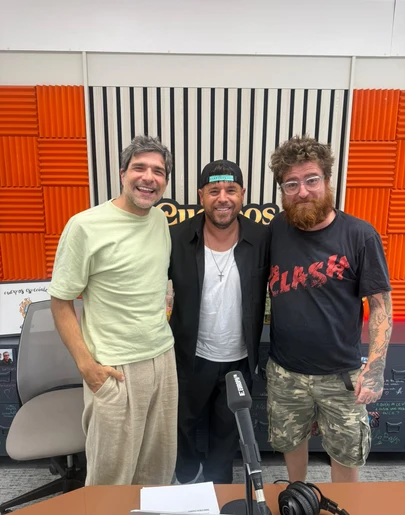Pablo López con Nacho García y Dani Piqueras en 'Cuerpos especiales' Pablo López con Nacho García y Dani Piqueras en 'Cuerpos especiales'