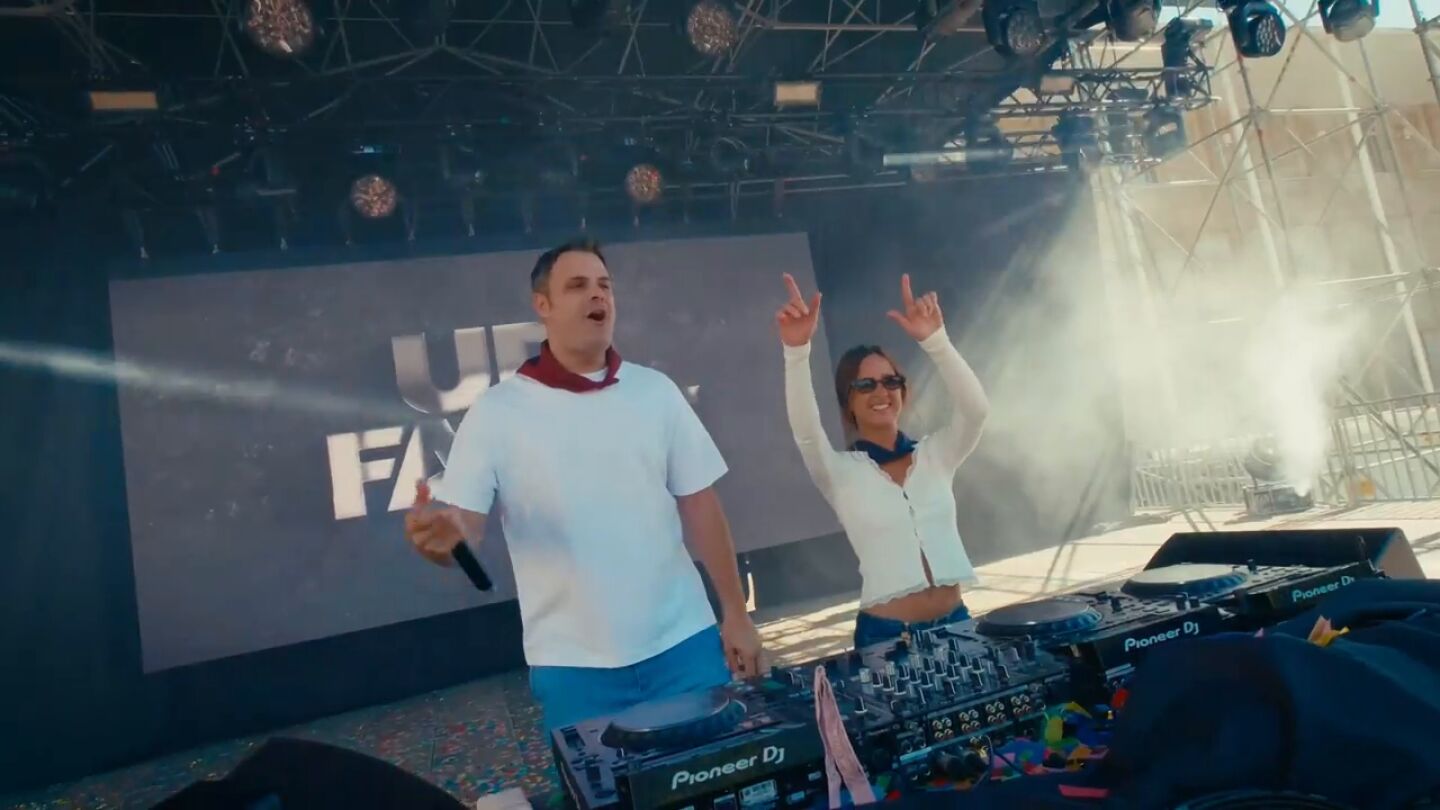 Uri Farr&eacute; y Patricia Nine hacen vibrar Logro&ntilde;o en las Fiestas de San Mateo