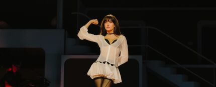 Aitana en su concierto en Bilbao con 'Cuarto Azul World Tour'