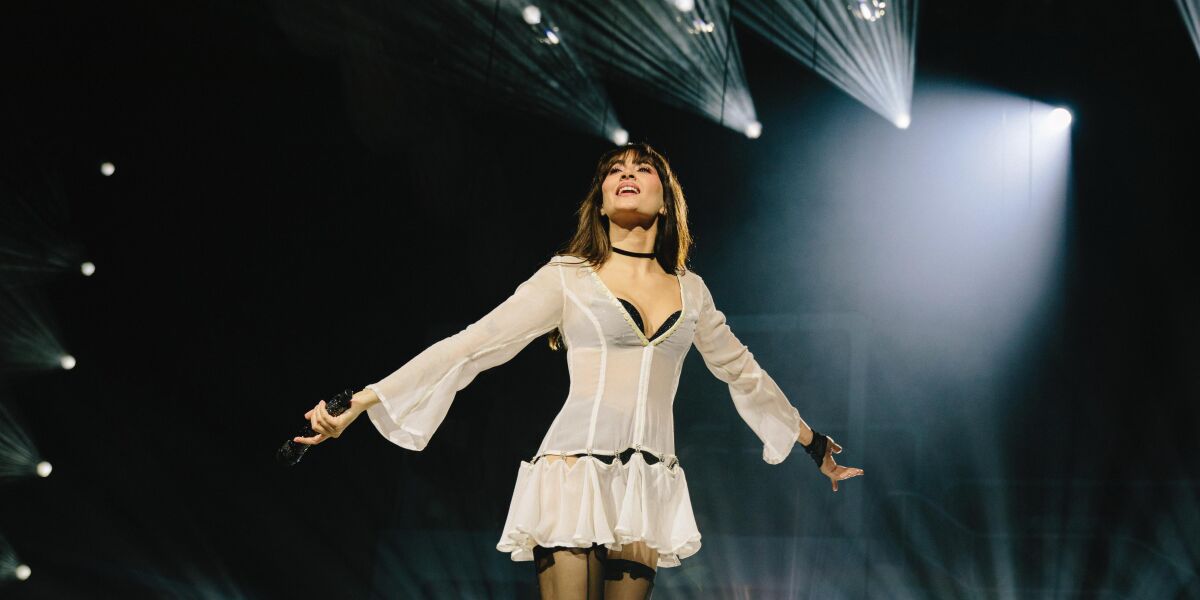 Aitana en concierto