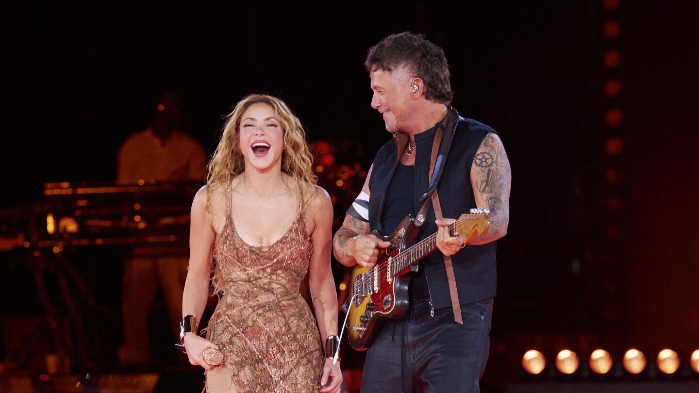 Shakira y Alejandro Sanz en Madrid