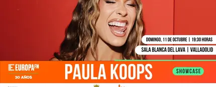 Paula Koops te invita a un showcase exclusivo el 11 de octubre en Valladolid Paula Koops te invita a un showcase exclusivo el 11 de octubre en Valladolid