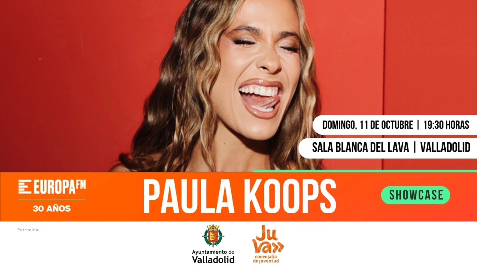 Paula Koops te invita a un showcase exclusivo el 11 de octubre en Valladolid Paula Koops te invita a un showcase exclusivo el 11 de octubre en Valladolid