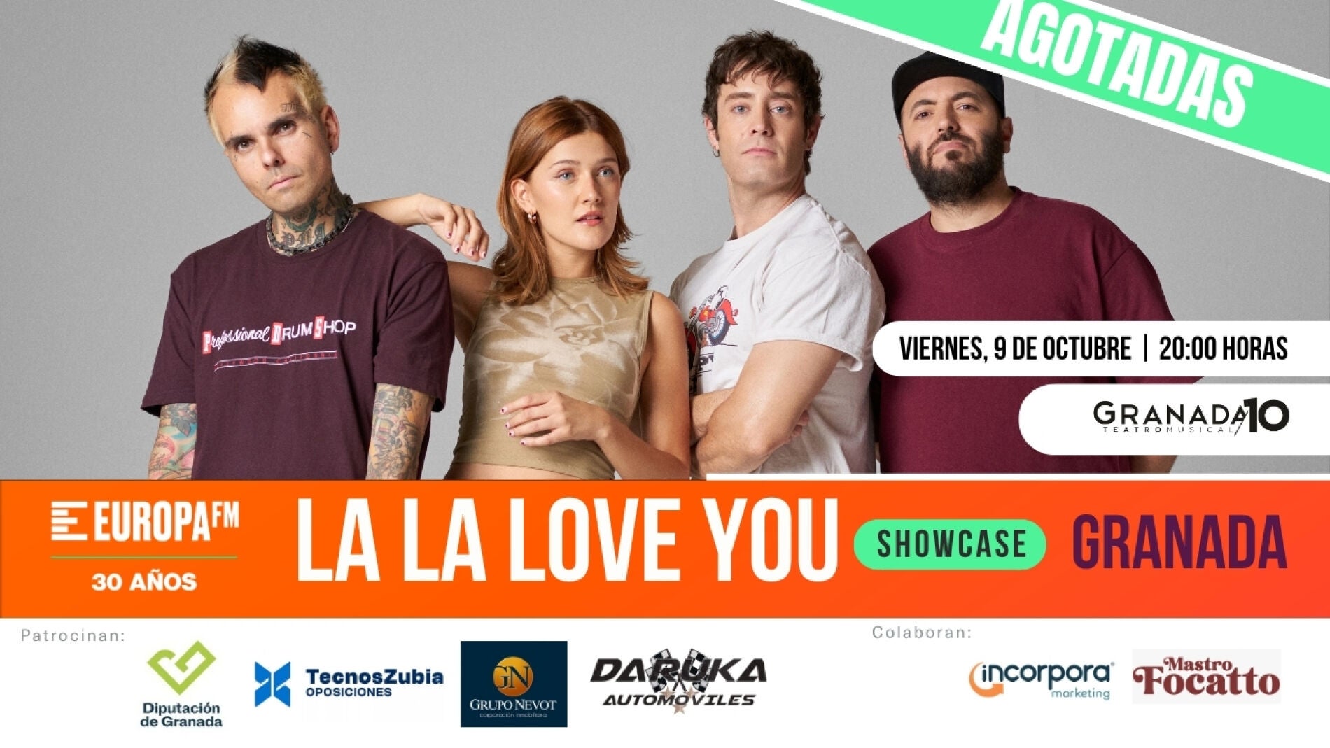 Agotadas las invitaciones para el showcase de La La Love You en Granada