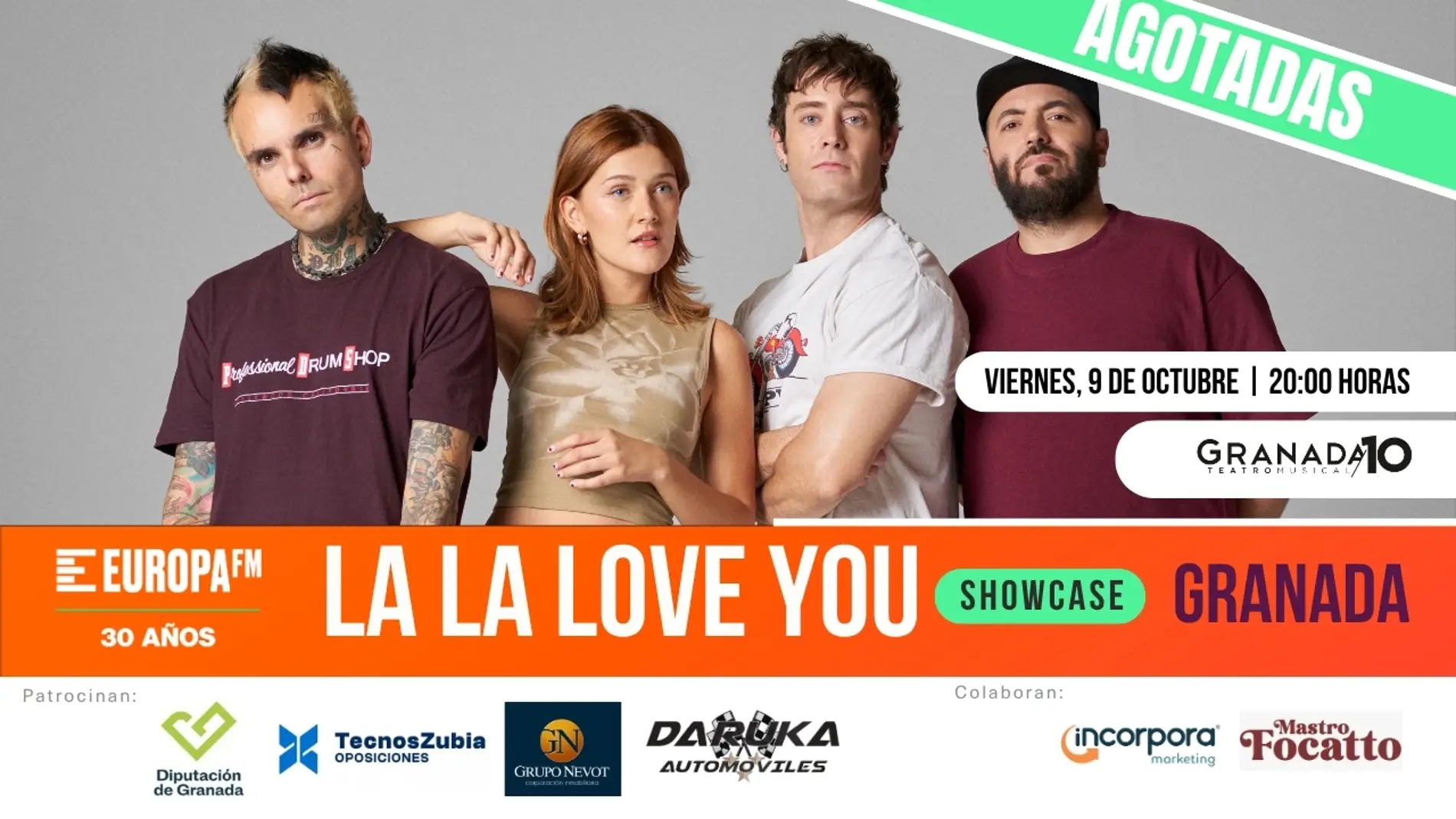 Agotadas las invitaciones para el showcase de La La Love You en Granada Agotadas las invitaciones para el showcase de La La Love You en Granada