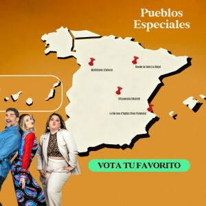 Vota en la encuesta de 'Pueblos especiales' y elige al ganador de la semana Vota en la encuesta de 'Pueblos especiales' y elige al ganador de la semana