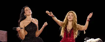 Dua Lipa y Shakira en Madrid Dua Lipa y Shakira en Madrid