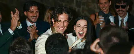 Damiano David y Dove Cameron en su boda Damiano David y Dove Cameron en su boda
