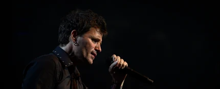 Dani Martín, en el concierto del 28 de mayo de 2026 en París. Dani Martín, en el concierto del 28 de mayo de 2026 en París.