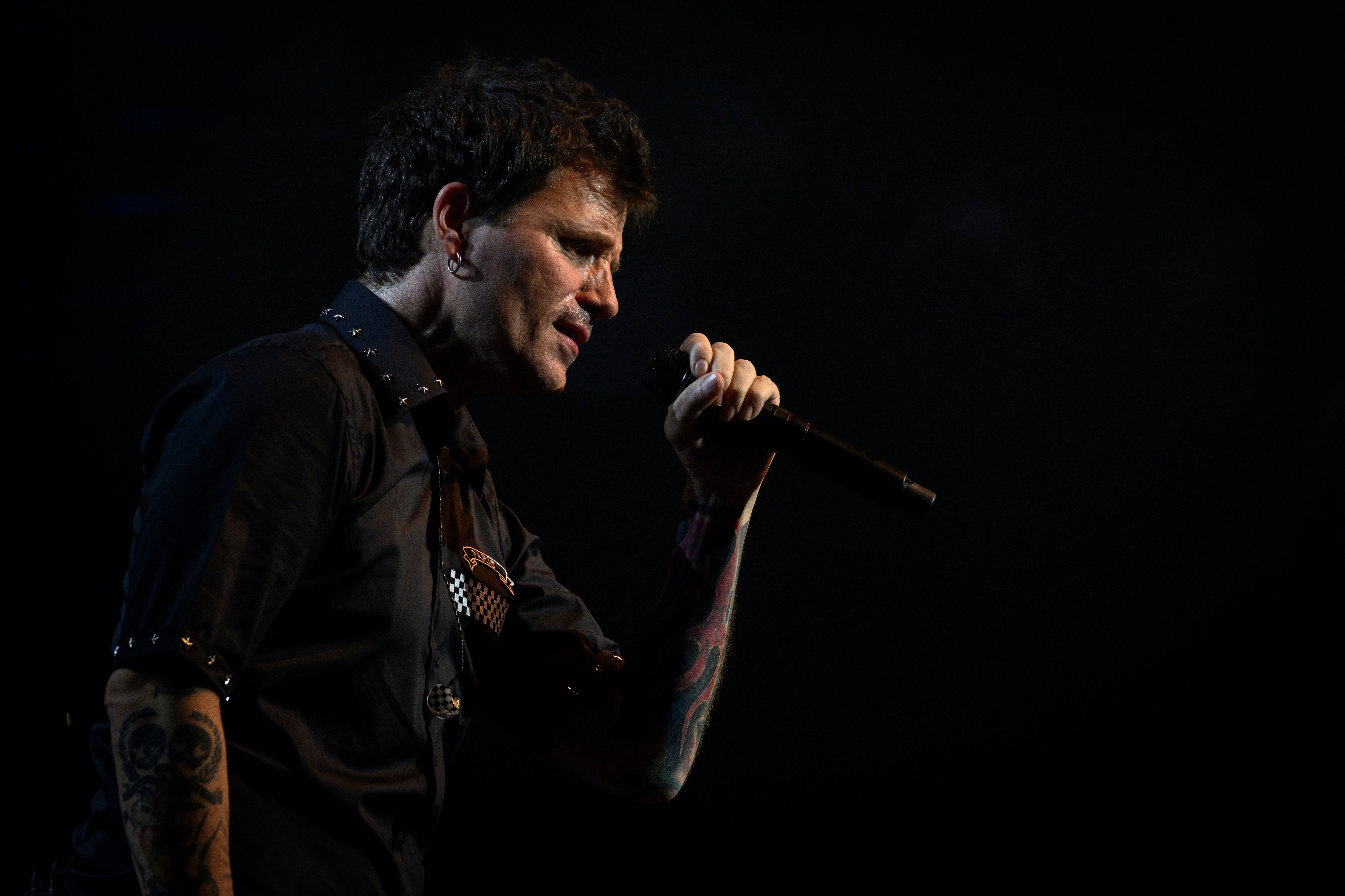 Dani Martín, en el concierto del 28 de mayo de 2026 en París. Dani Martín, en el concierto del 28 de mayo de 2026 en París.