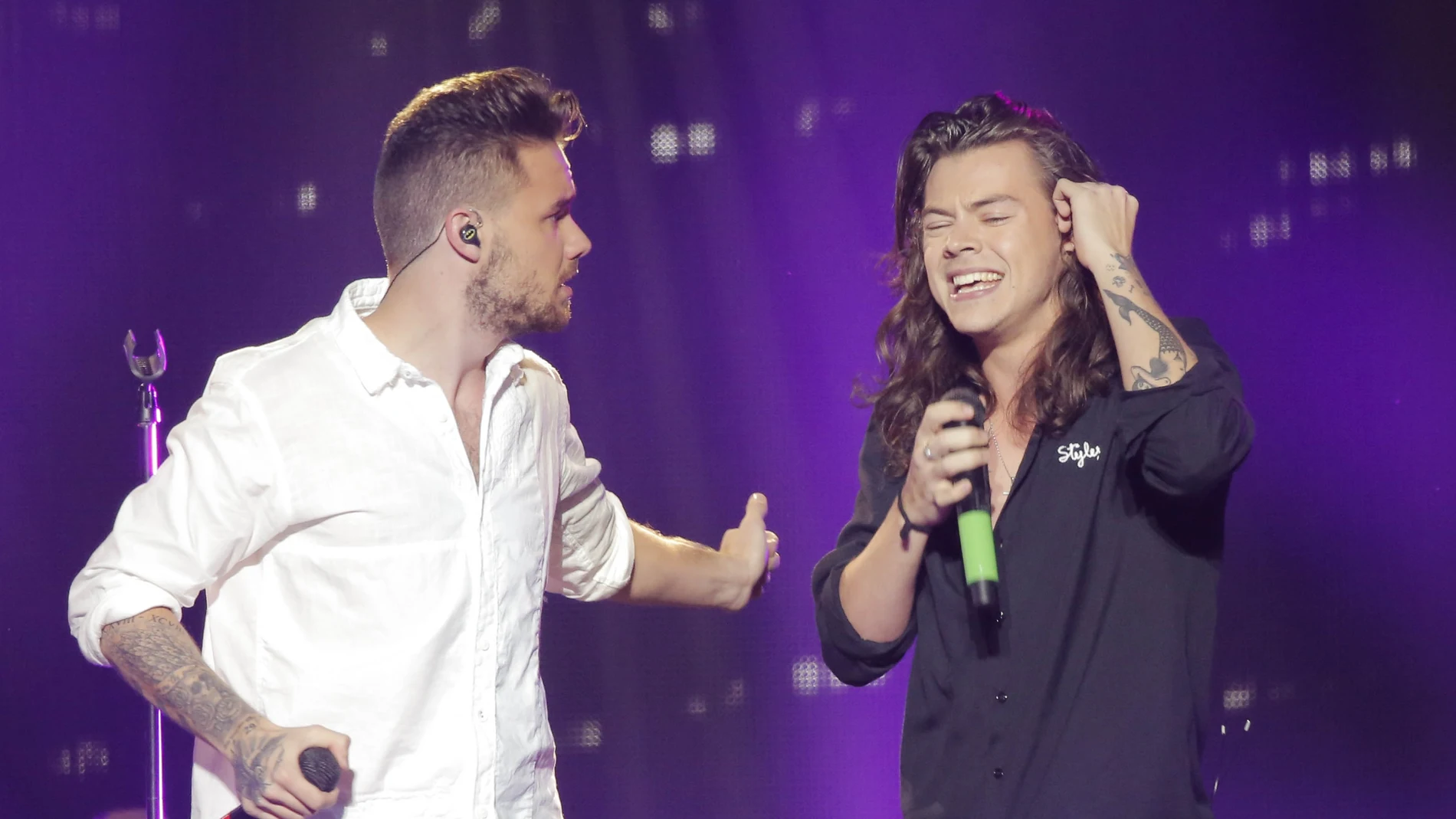 Liam Payne y Harry Styles en 2015 Liam Payne y Harry Styles en 2015