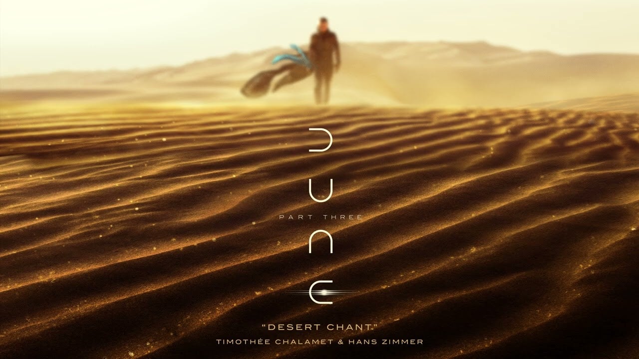 Así suena la colaboración entre Timothée Chalamet y Hans Zimmer para 'Dune: Parte tres' Así suena la colaboración entre Timothée Chalamet y Hans Zimmer para 'Dune: Parte tres'