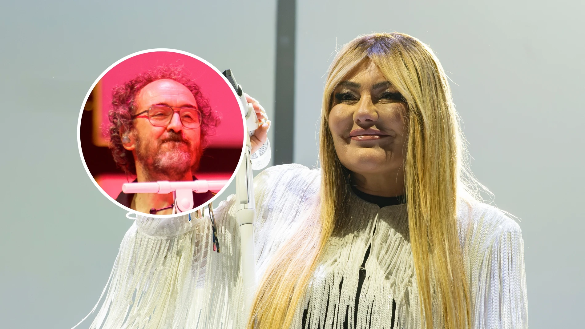 Montaje de Xabi San Martín y Amaia Montero Montaje de Xabi San Martín y Amaia Montero