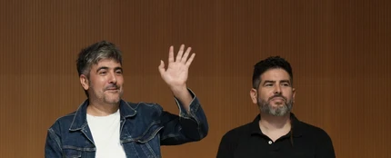 Estopa, en la rueda de prensa presentación de 'La Maketa'. Estopa, en la rueda de prensa presentación de 'La Maketa'.