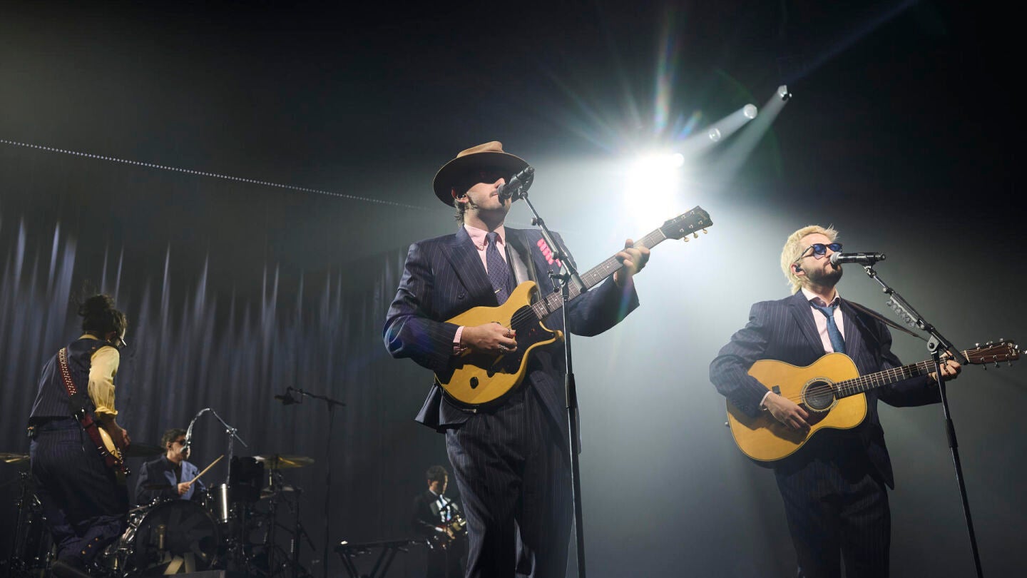 Morat, en uno de los conciertos de su gira.