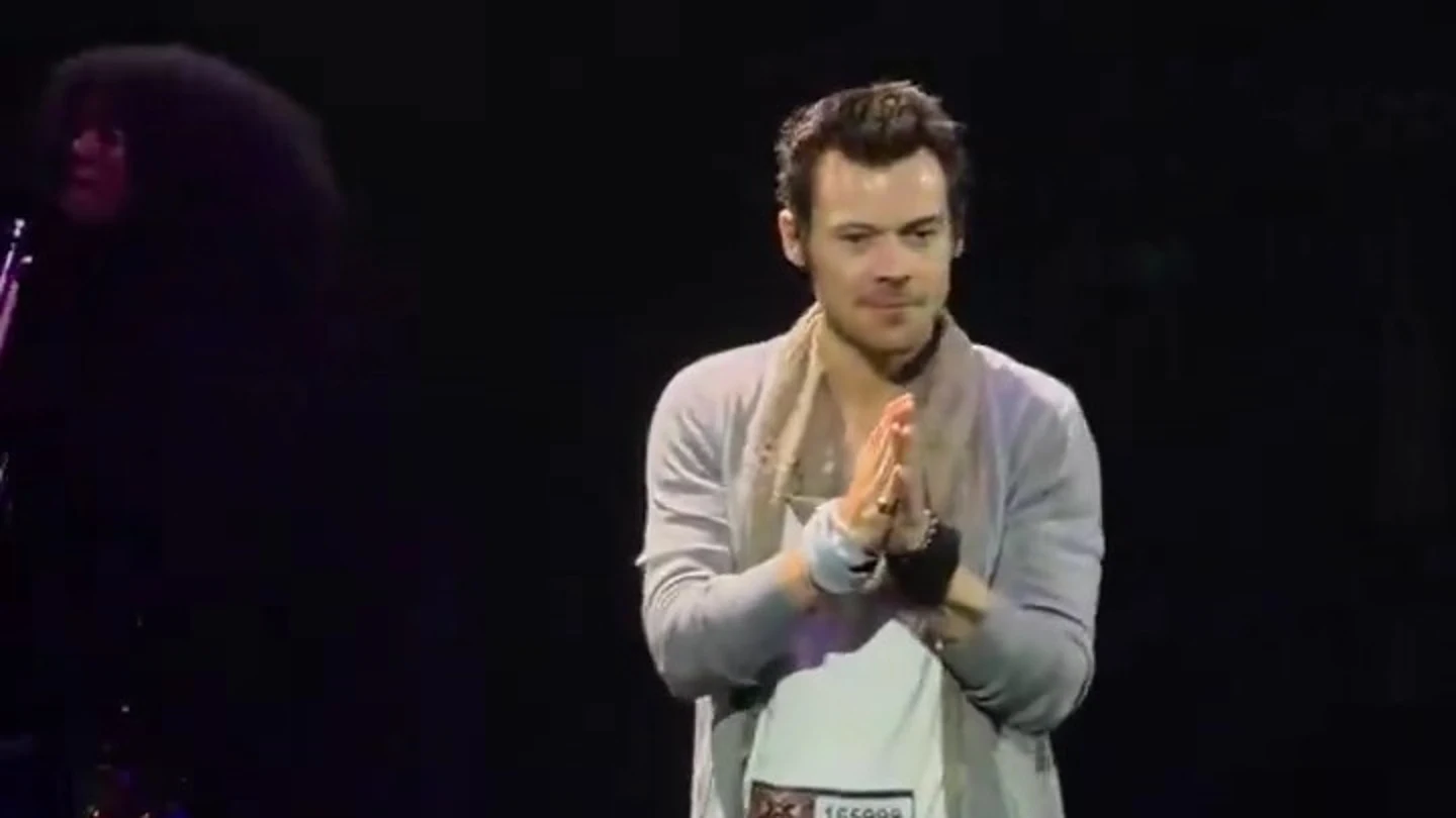 Harry Styles en el Madison Square Garden de Nueva York Harry Styles en el Madison Square Garden de Nueva York